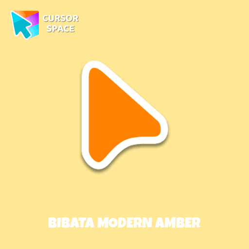 Bibata Modern Amber Cursor